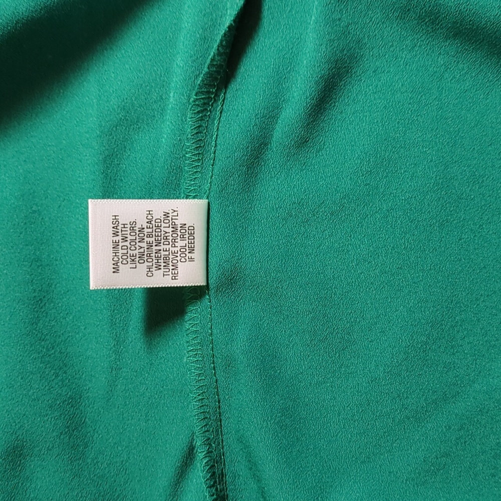 Green Apt 9 button down blouse - Picture 10 of 10
